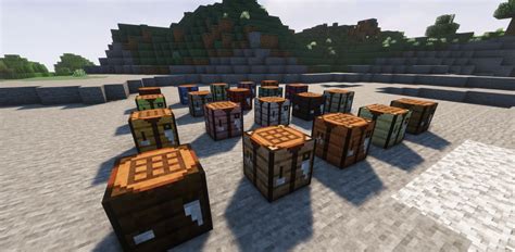More Crafting Tables for Minecraft 1.18.2