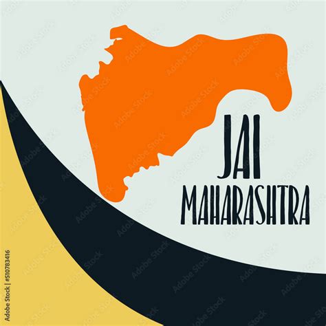 Vector Illustration Of A Background For Maharashtra Diwas Abstract