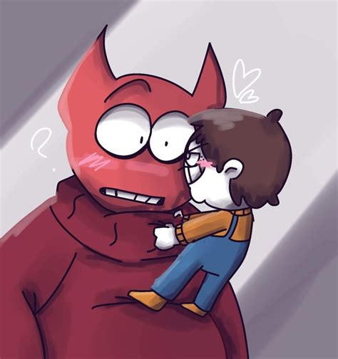 Kiss (Dexter x Bob) 1/2 | Don't hug me i'm scared fanart, Cute comics ...