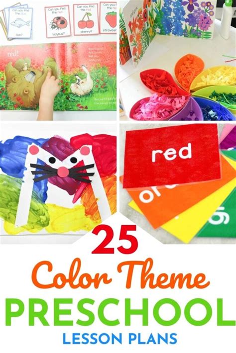 20+ Color Activities for Preschool Lesson Plans