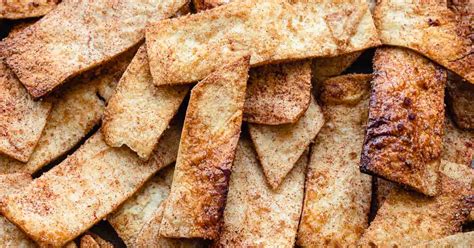 Cinnamon Sugar Tortilla Chips Recipe Review By The Hungry Pinner