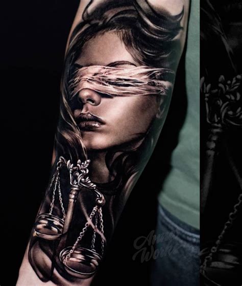 Update Realistic Lady Justice Tattoo Super Hot In Cdgdbentre