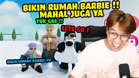 AKU MENCOBA BANGUN RUMAH BARBIE TAPI KOK MAHAL BANGET YA Roblox