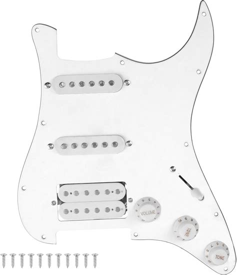 Amazon Yootones Hole Ply Ssh Prewired Loaded Pickguard