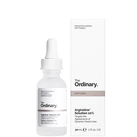 The Ordinary 10% Argireline Solution 30ml | Lookfantastic UAE