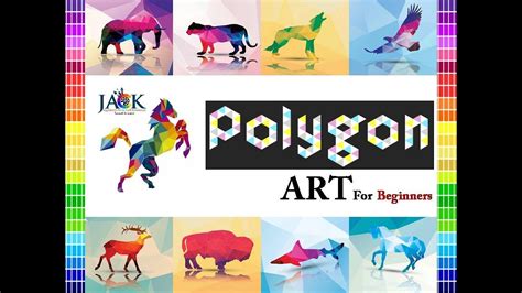 Learn How To Draw Polygon Art For Beginners Youtube