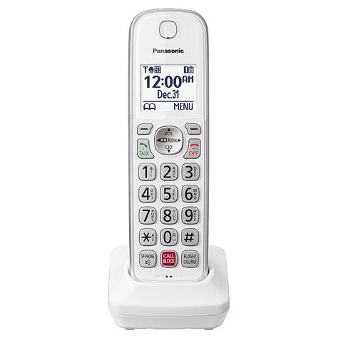 Panasonic KX TGDA83W Cordless Expansion Handset For KX TGD81x And KX