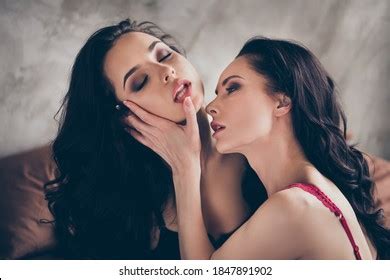 190 Lesbian Neck Kiss Images Stock Photos Vectors Shutterstock