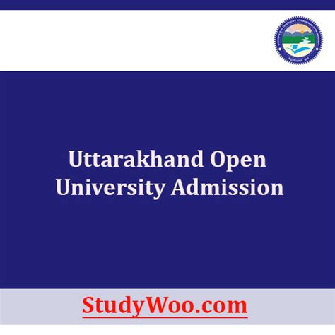 Uttarakhand Open University Uou Admission Application Form