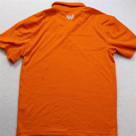 Whataburger Short Sleeve Work Uniform Polo Shirt Men'… - Gem