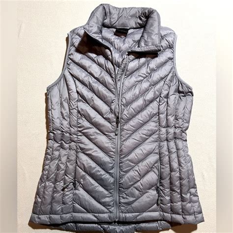 32 Degrees Jackets And Coats Silver Grey Puffer Vest 32 Degrees Poshmark