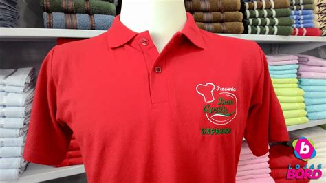 Camiseta Polo Personalizada Bordada No Elo Bord Bordados