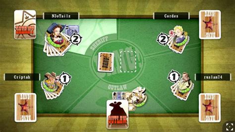 Bang The Game Online - BANG! Video Game: Multiplayer Beta Screenshots | The BANG! Card Game Blog