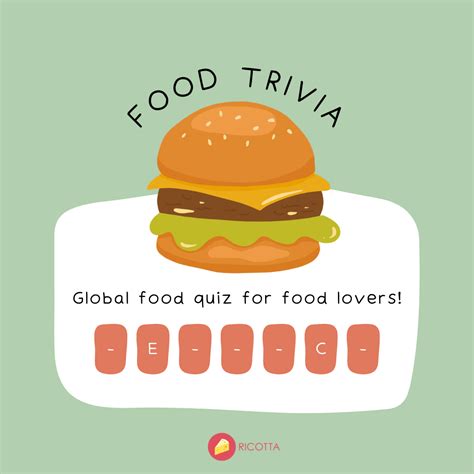 The Ultimate Food Trivia Questions And Answers