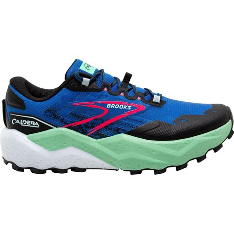 Brooks Caldera 7 Mens Trail Running Shoes Blue Start Fitness