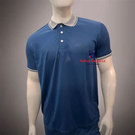 Polo Polyester Collar T Shirt Half Sleeves Printed At Rs 175 In Tiruppur