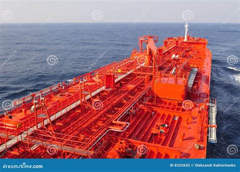 tanker crude oil carrier ship stock image image  load crane