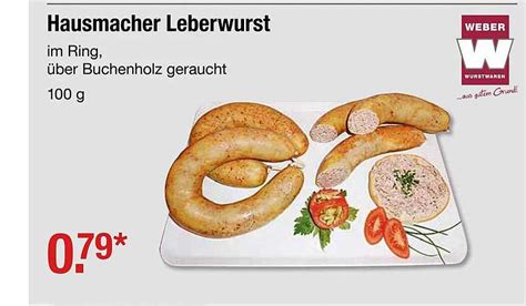 Hausmacher Leberwurst Angebot Bei V Markt 1Prospekte De