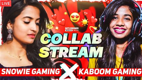 Gameplay With Snowiegaming Sis Telugu Girl Gamer Bgmi Live Bgmi