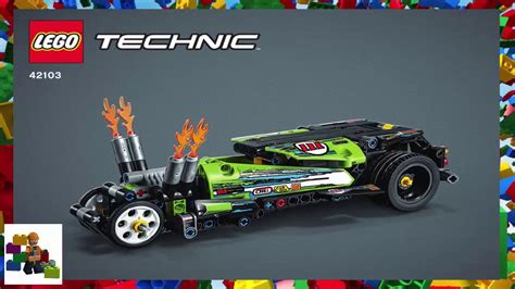 Lego Technic 42093 Hot Rod Bauanleitung Spielzeug