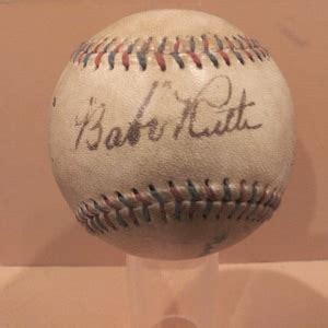 New Limited Edition Babe Ruth Replica Autographed Fairplay Brand Baseball Only Will Be