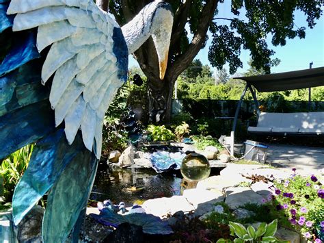 Local Artist Creates Backyard Oasis