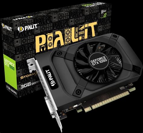 Specificaties van Palit GeForce GTX 1050 StormX 3GB - Tweakers