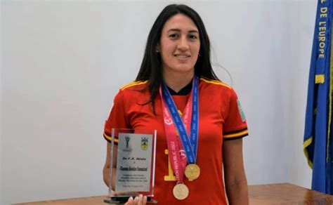 La Dianense Fiamma Ben Tez Campeona De Europa Sub De F Tbol