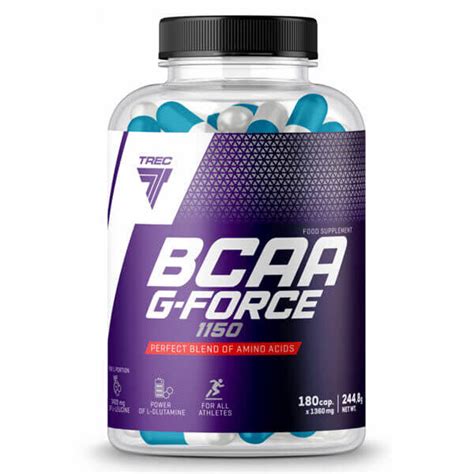 Trec BCAA G-Force 1150 (360 Capsules) Perfect Blend Of Amino Acids