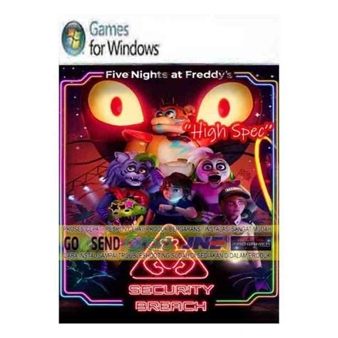 Jual Five Nights At Freddys Security Breach Dvd Pc Game Di Seller