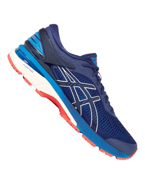 Asics Mens Gel Kayano 25 Blue Life Style Sports Uk