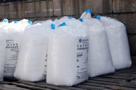 Состав и применение аммиачной селитры