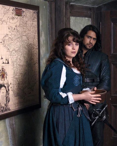 The Musketeers Constance And D Artagnan Bbc Musketeers 1660s Fashion The Three Musketeers