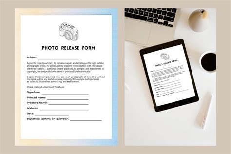 Editable Photo Release Form Photo Release Form Template