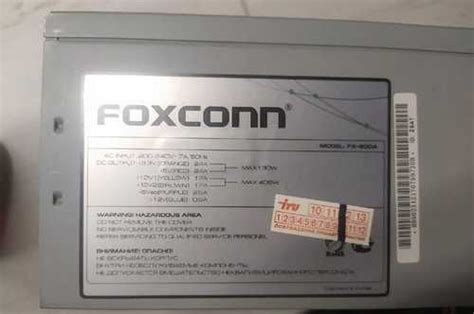 Блок питания foxconn fx-500a | Festima.Ru - Мониторинг объявлений