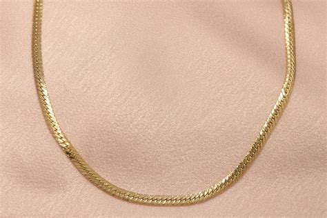 K Gold Snake Necklace Handmade Gold Snake Layered Necklace Etsy