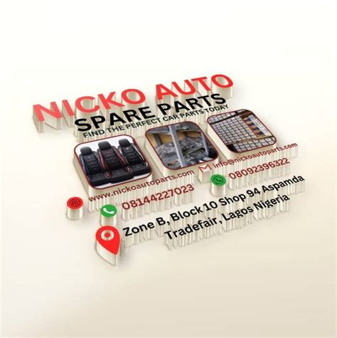 Nicko AUTO PARTS | Lagos