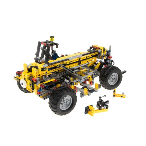 1x Lego Technic Set Construction 8295 Teleskop Lader gelb unvollständig