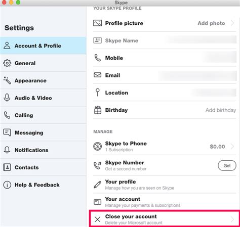 How to Delete Your Skype Account