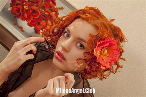 Redhead Pornstar Mary Che Spreads Her Legs To Show Her Shaved Pussy 15 Photos