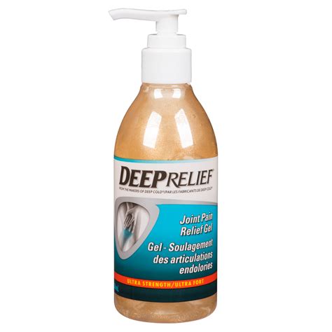 Deep Relief Ultra Strength Joint Pain Relief Gel 230 Ml WeShine Ca