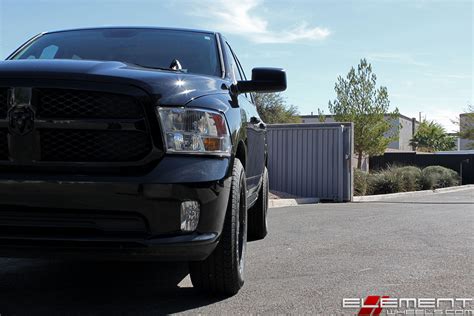 20x9 XD Series XD820 Grenade Satin Black On A 2015 Dodge Ram 1500 W