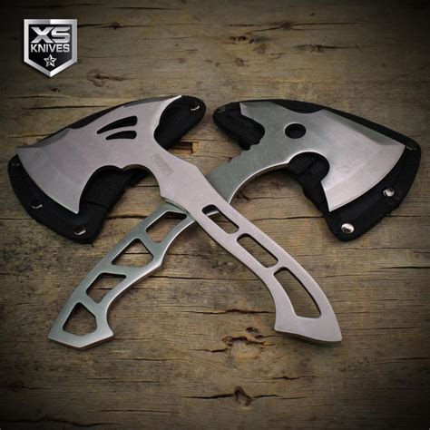 10 Full Tang Tomahawk Throwing Axe Hatchet Stainless Steel Hiking