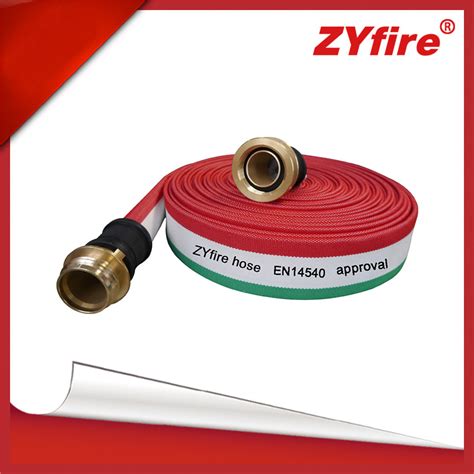 Zyfire En Approval Med Approved Epdm Pvc Lining Fire Hose