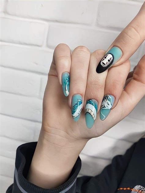 Pin En Nail Art Manicura De U As U As De Anime Manicuras