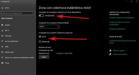 Cómo crear un punto de acceso Wi Fi en el PC con Windows 10