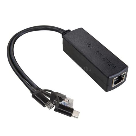 UCTRONICS U6271 Gigabit PoE Splitter 5V 3A 21 90