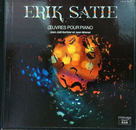 Erik Satie Modern Classical L Œuvre Pour Piano 5LP Box set