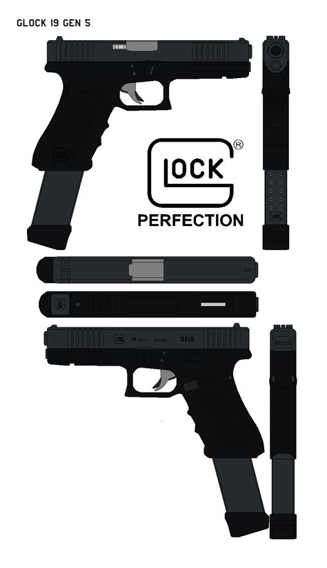 Glock 19 Gen 5 By Bagera3005 On Deviantart
