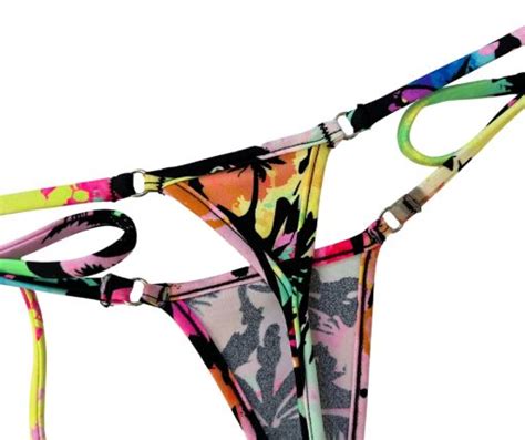Venice Beach Tie Sides Bikini Bottom Micro Gigi